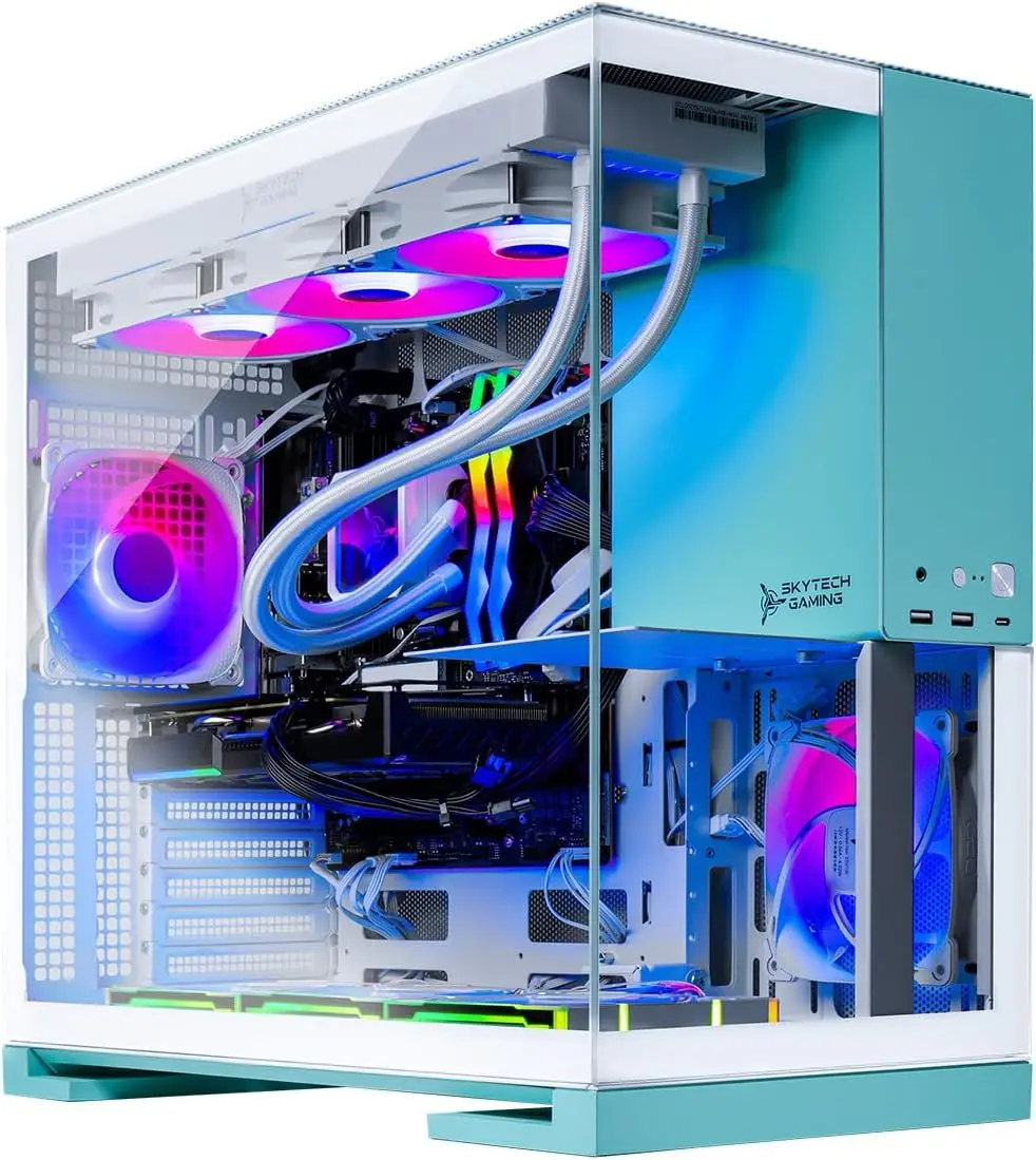 Skytech Gaming Aqua Desktop Pc - Rtx 5080 16Gb 评论和价格