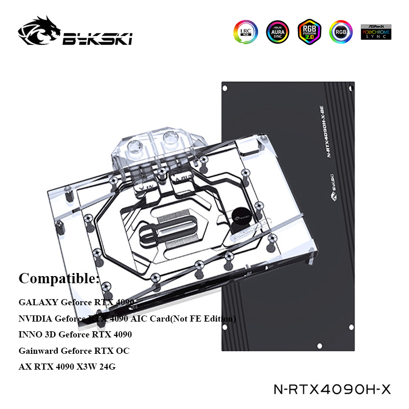 Bykski Water Block For NVIDIA  - Rtx 4090 Water Block 评论和价格