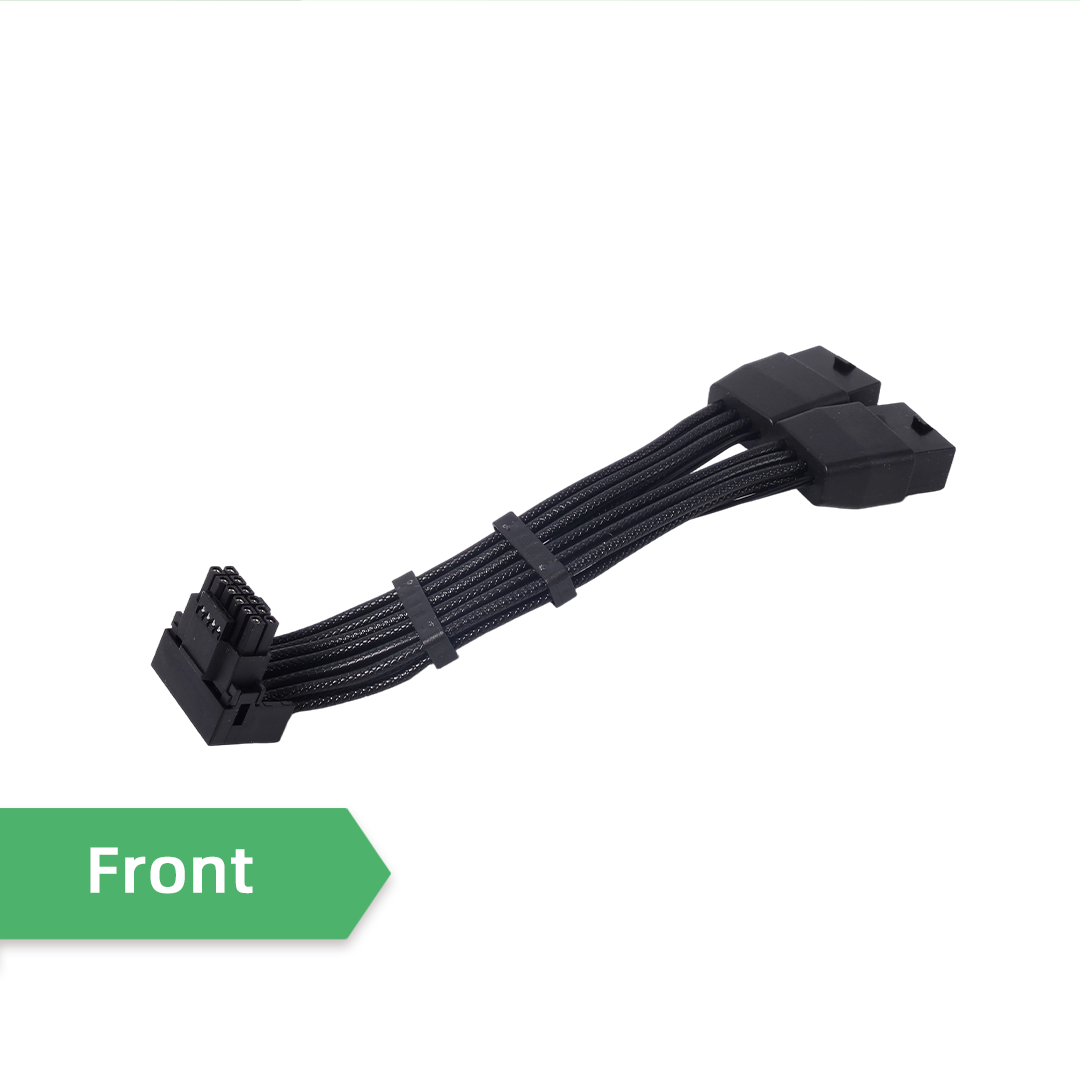 Interface Upward PCIE 5.0 2X8P - Dual 8Pin To 16Pin 12Vhpwr Cable 评论和价格