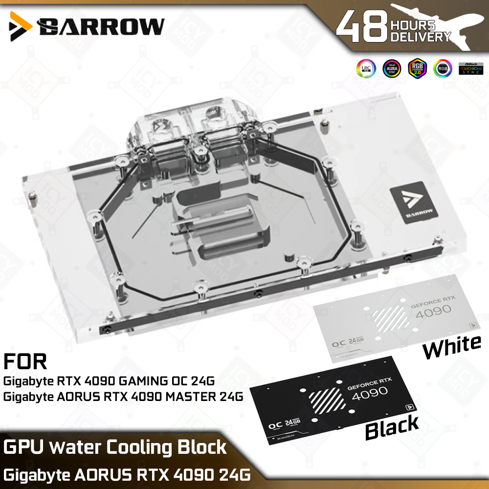 Barrow  GPU Water Cooler Block - Rtx 4090 Water Block 评论和价格