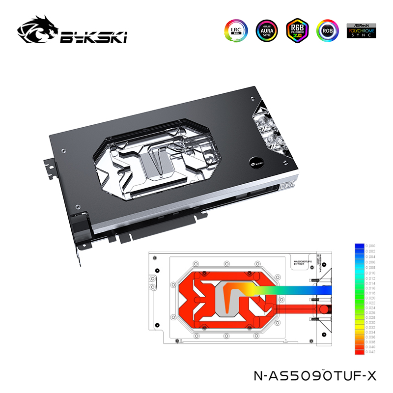Bykski Water Block For ASUS TU - Rtx 5090 32Gb 评论和价格