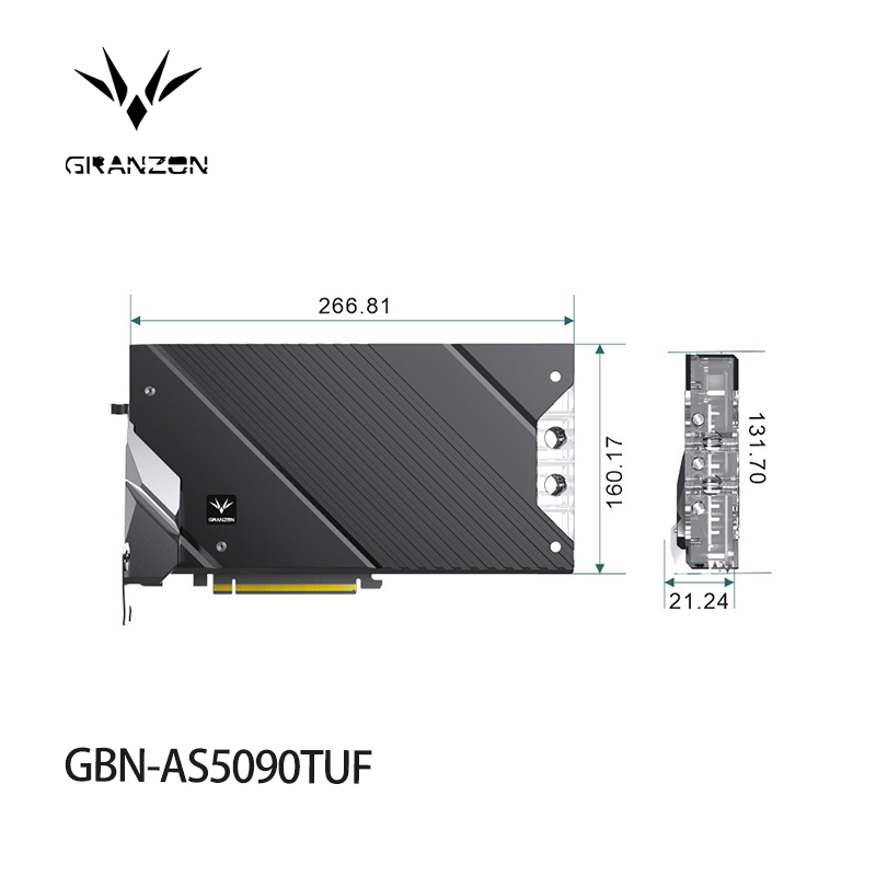 Granzon GPU Water Block for AS - Rtx 5090 32Gb 评论和价格